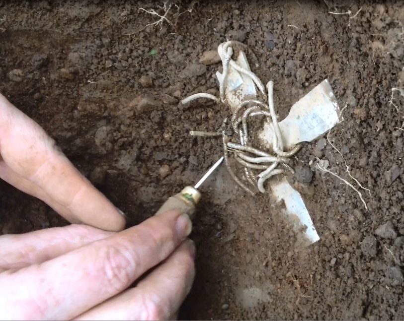 galloway hoard cross excavation