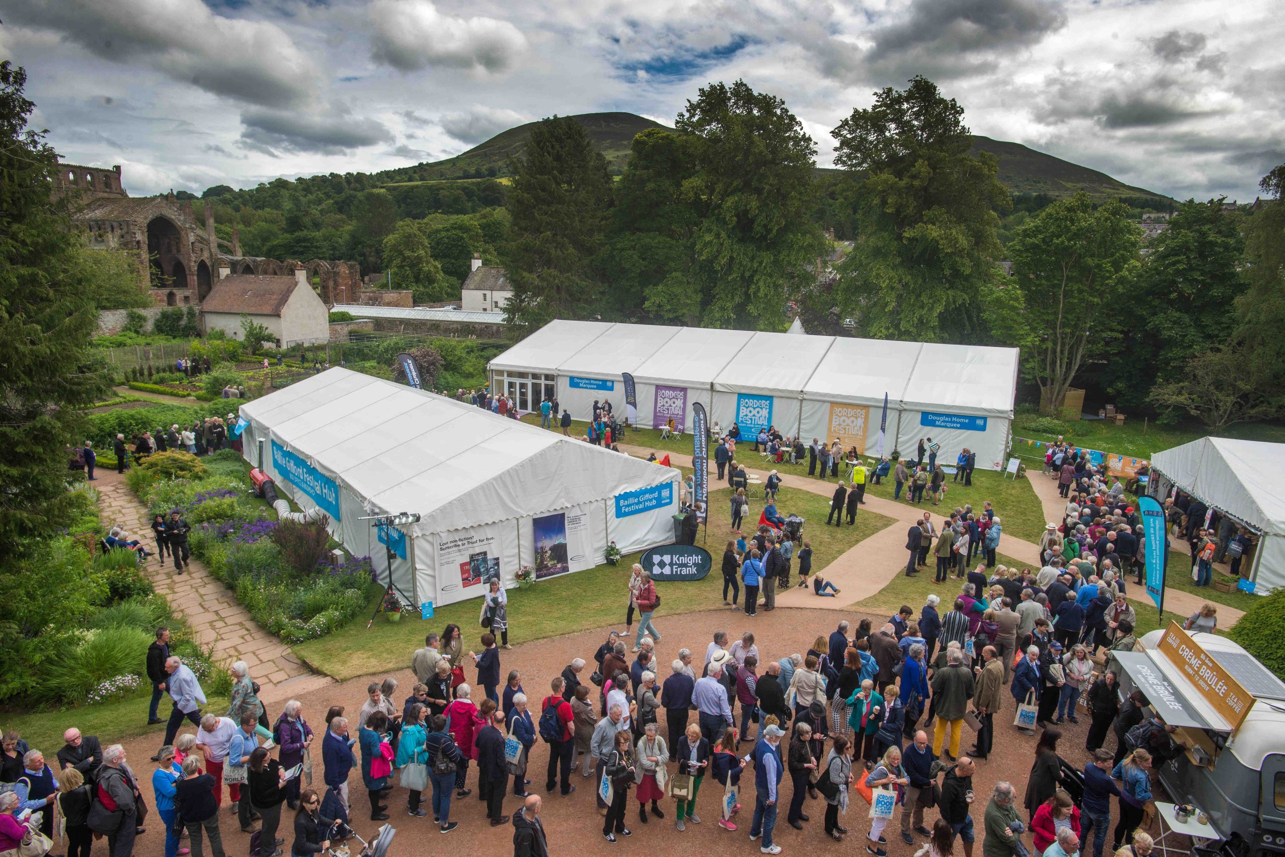 Borders Book festival to take place in Harmony Garden in Melrose in June at