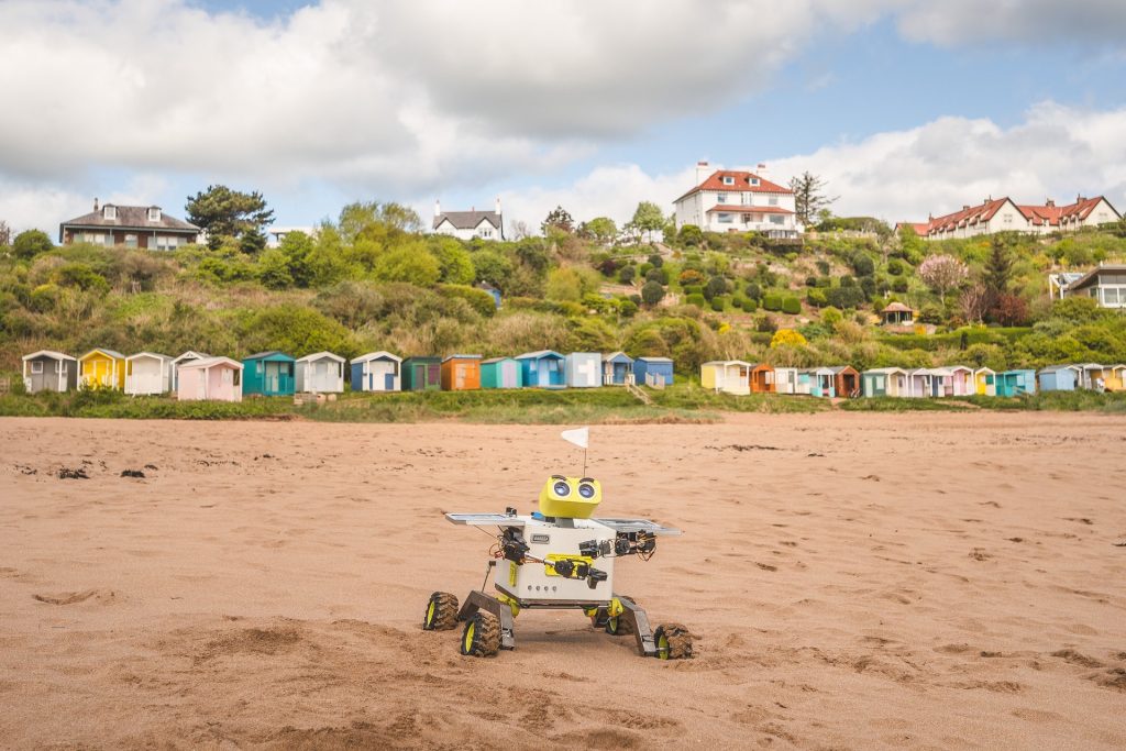 TAM visits Coldingham Bay for the South of Scotland Destination Alliance