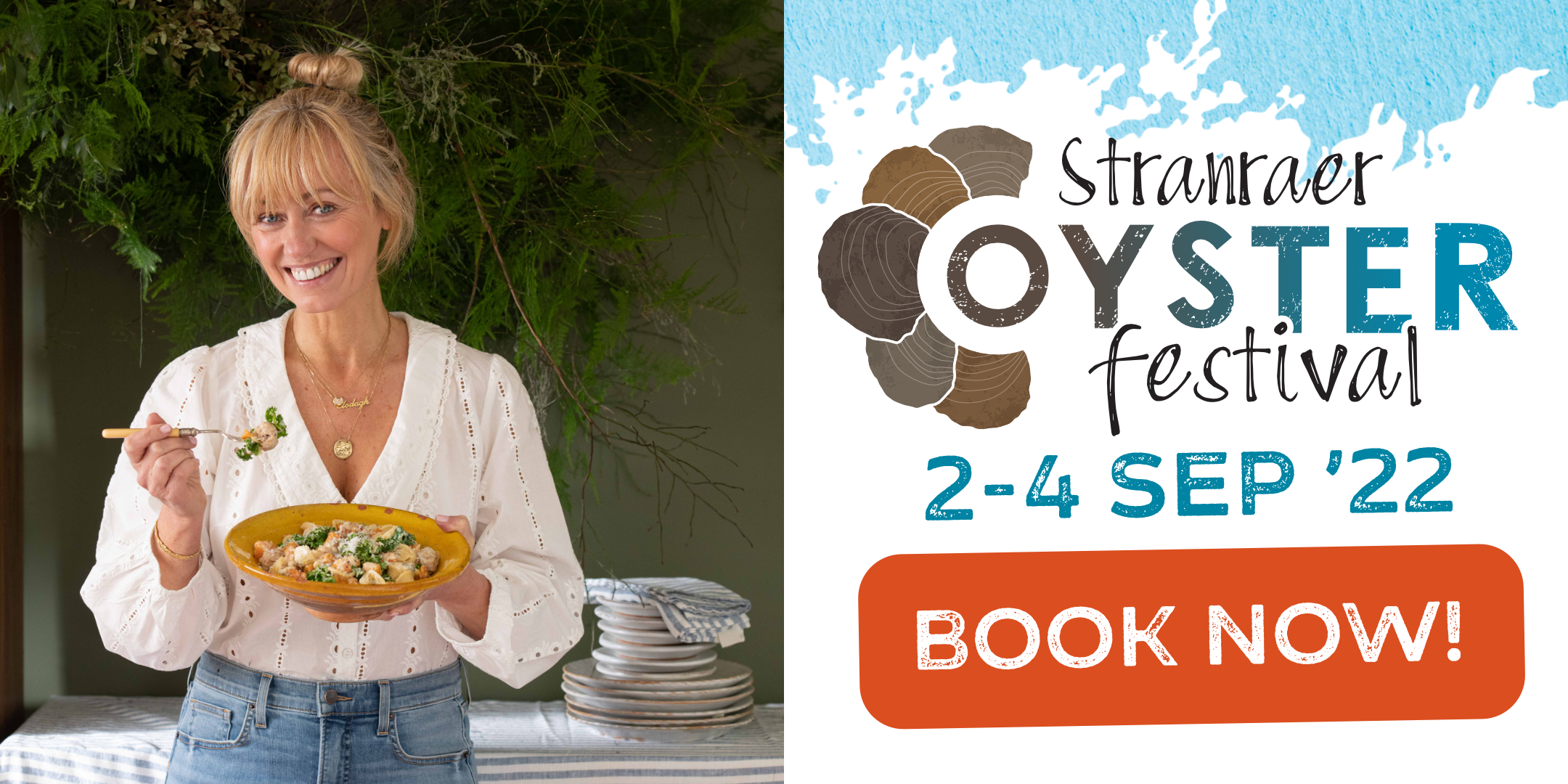 Clodagh McKenna at Stranraer Oyster Festival